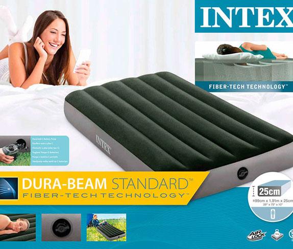 INTEX Zračni krevet 64777, 99 x 191 x 25 cm