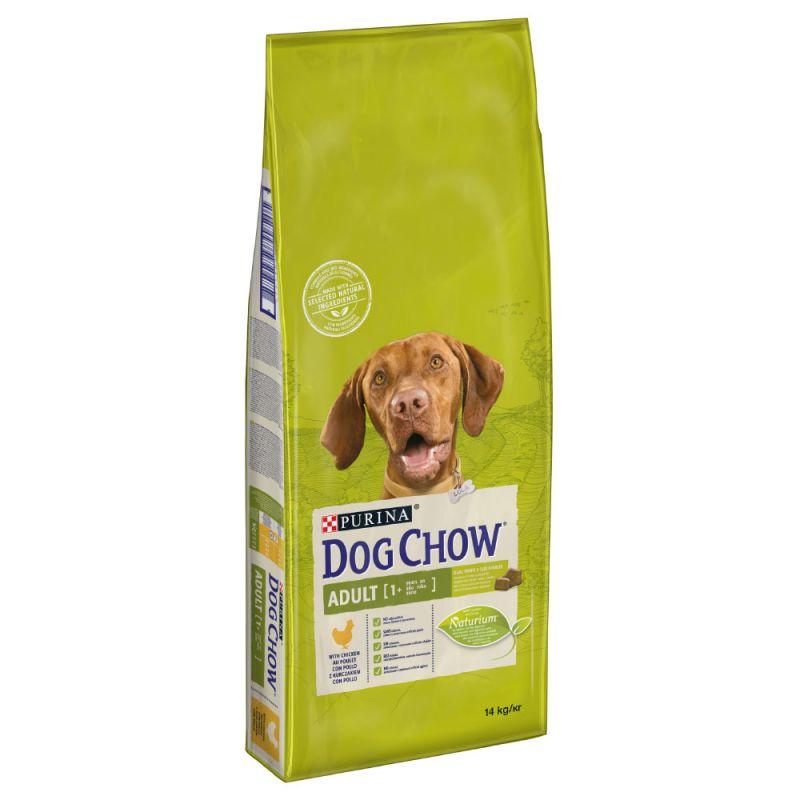 PURINA DOG CHOW suha hrana za odrasle pse s okusom piletine 14 kg