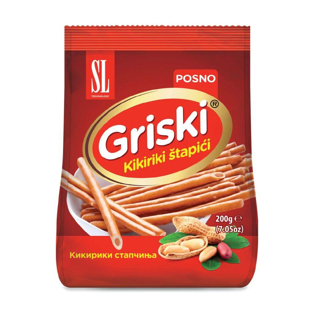 Swisslion Takovo Hello Grisiki štapići s kikirikijem, 200 g