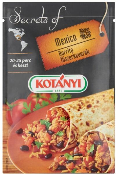 Kotanyi Začin Secrets of Mexico Burrito