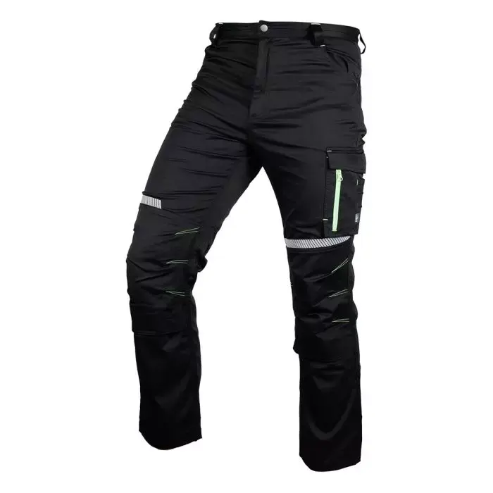 Neo Tools Mix&Match radne hlače s ojačanjima 81-351-1, Crne
