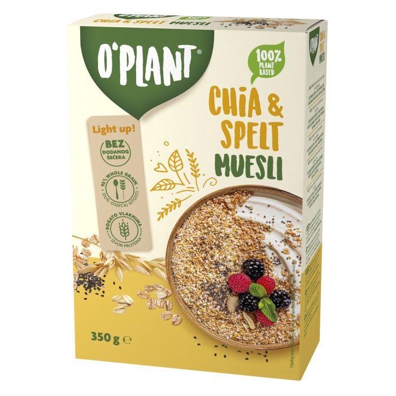 Podravka Musli Oplant čia semeneke, 350g