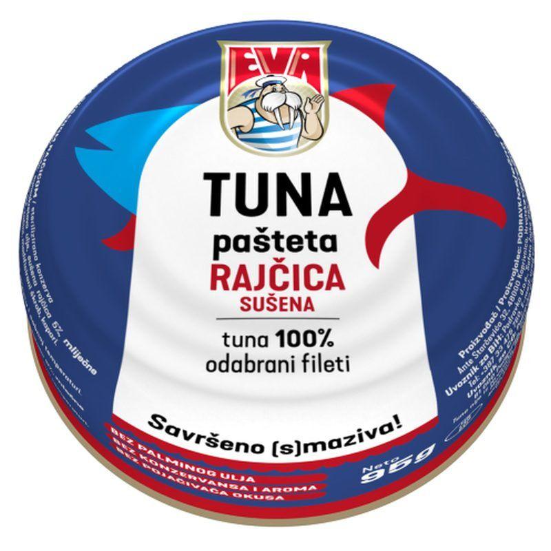 Podravka Eva Tuna Pašteta Sušena Rajčica, 95g