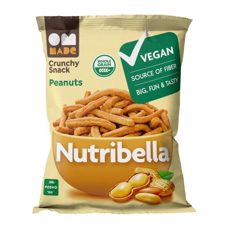 Nutribella Grisini sa integralnim brašnom i kikirikijem, 70g