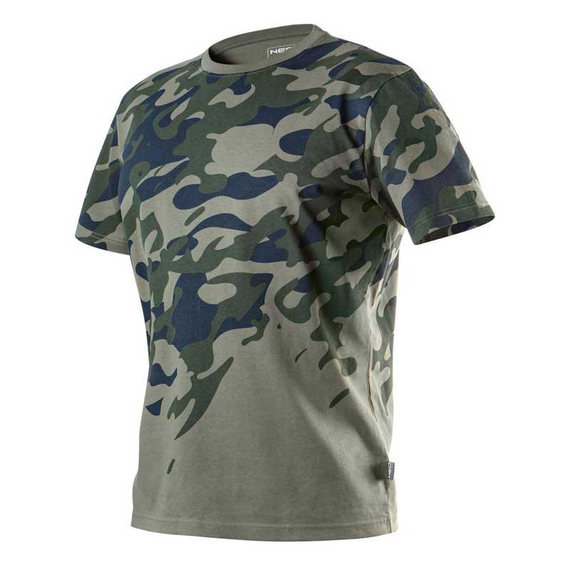 Neo Tools Majica kratkih Camo 81-613, Šarena