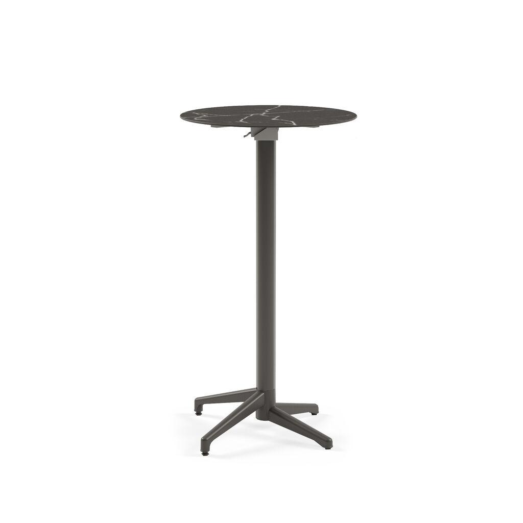 Tilia Barski sto Moon-c,  O60 cm, Crni