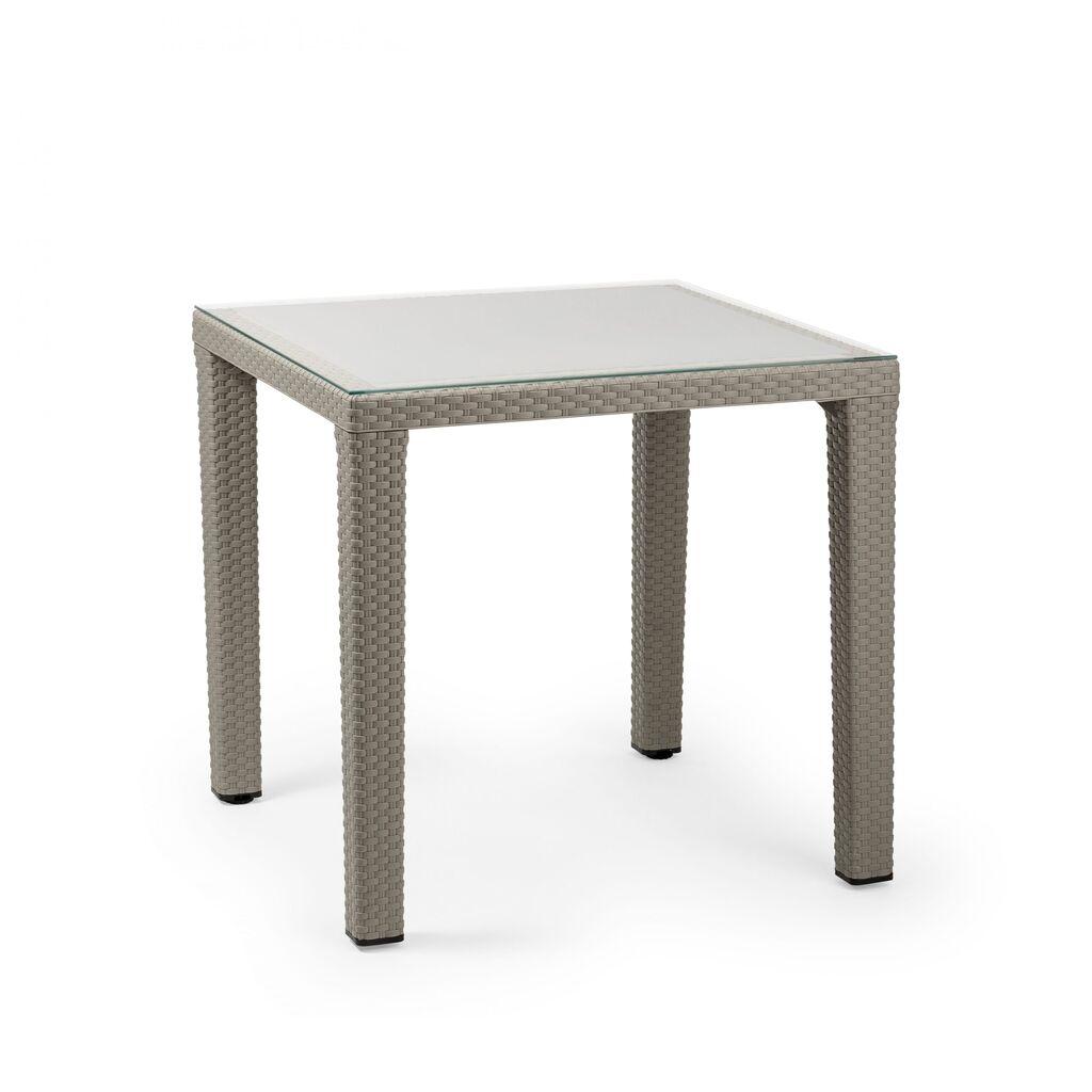 Tilia Trpezarijski sto Antares, 80x80 cm, Sivi