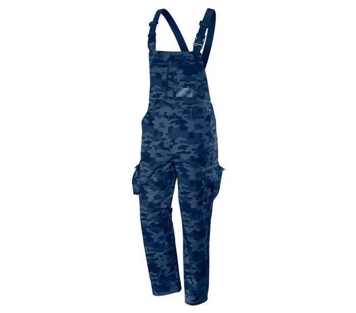 Neo Tools Radno odijelo Camo Navy 81-243, Plavo