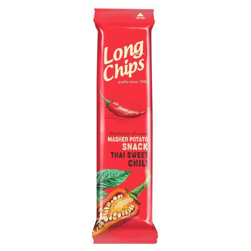 Long Chips Čips slatko ljuti, 75g