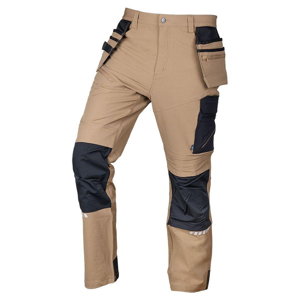 Neo Tools Radne hlače Mix&Match s ojačanjima 81-296-2, Bež