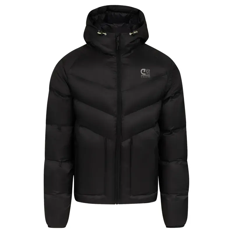 Cruyff Muška jakna Hematite Puffer, Crna
