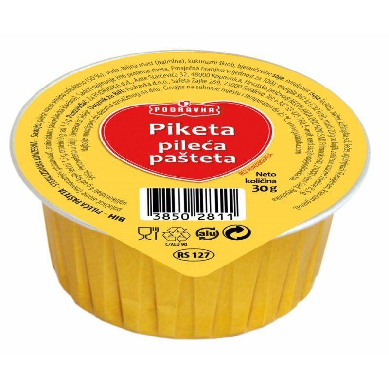 Podravka Piketa pileća pašteta eco, 30g