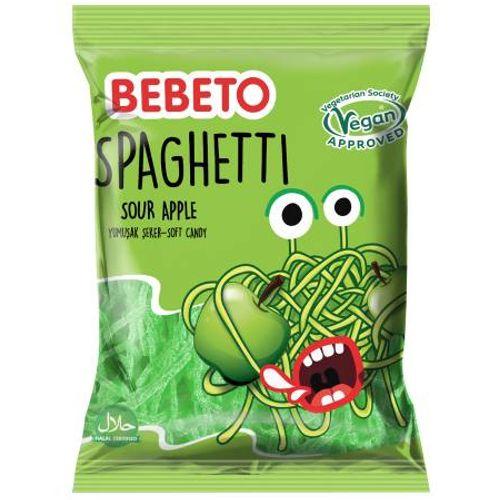 Bebeto Gumene Špagete Jabuka, 80g