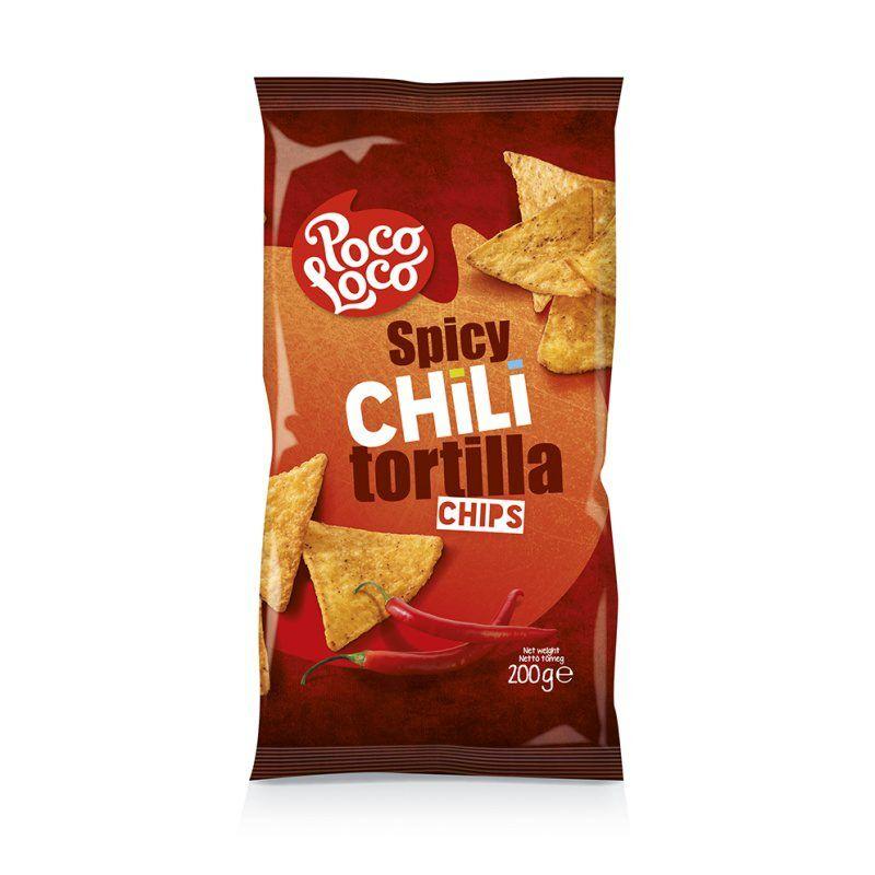 Poco Loco Čips čili, 200g