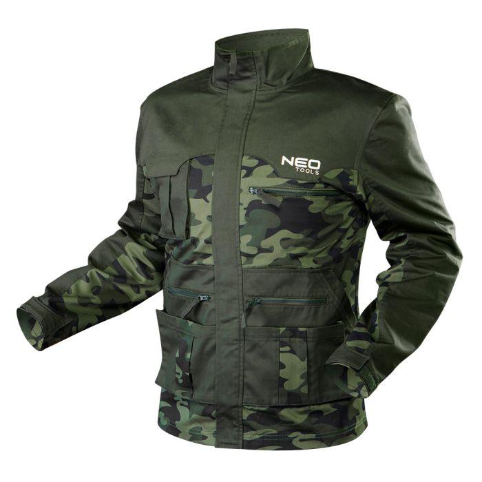 Neo Tools Radna jakna Camo 81-211, Maslinasta