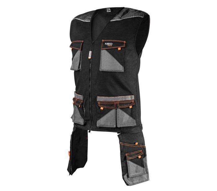Neo Tools Radni prsluk HD Slim 81-268, Crna