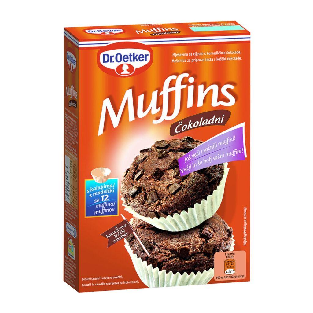 Dr. Oetker Čokoladni muffins, 345 g