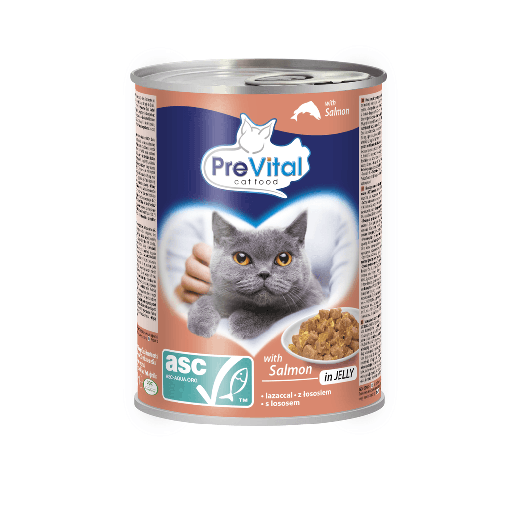 Prevital Hrana za mačke, Losos, 415 g