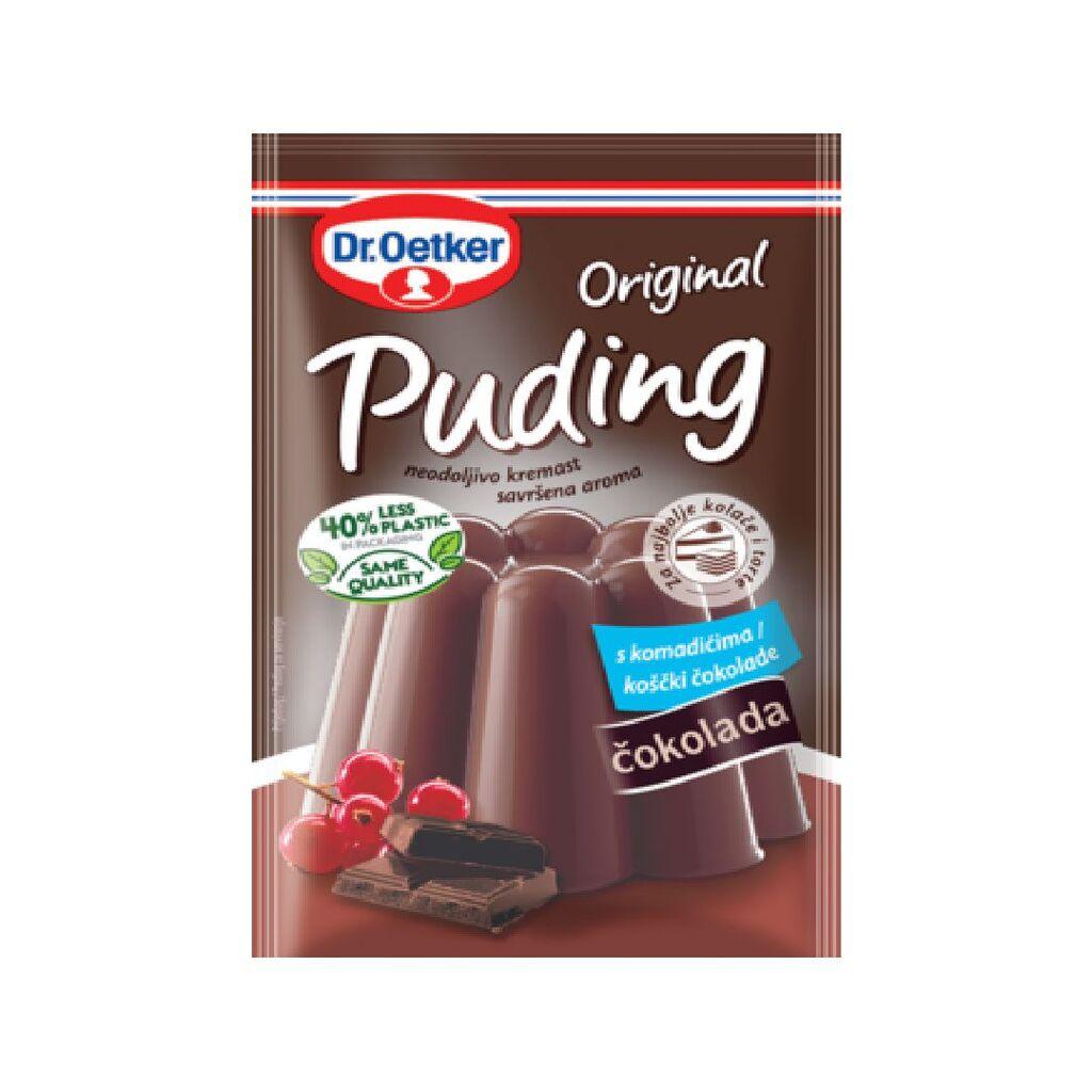 Dr. Oetker Puding čokolada komadići, 54 g