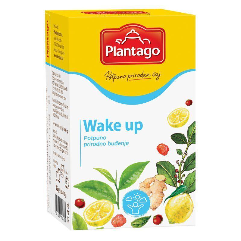Plantago Čaj Wake up filter, 36 g