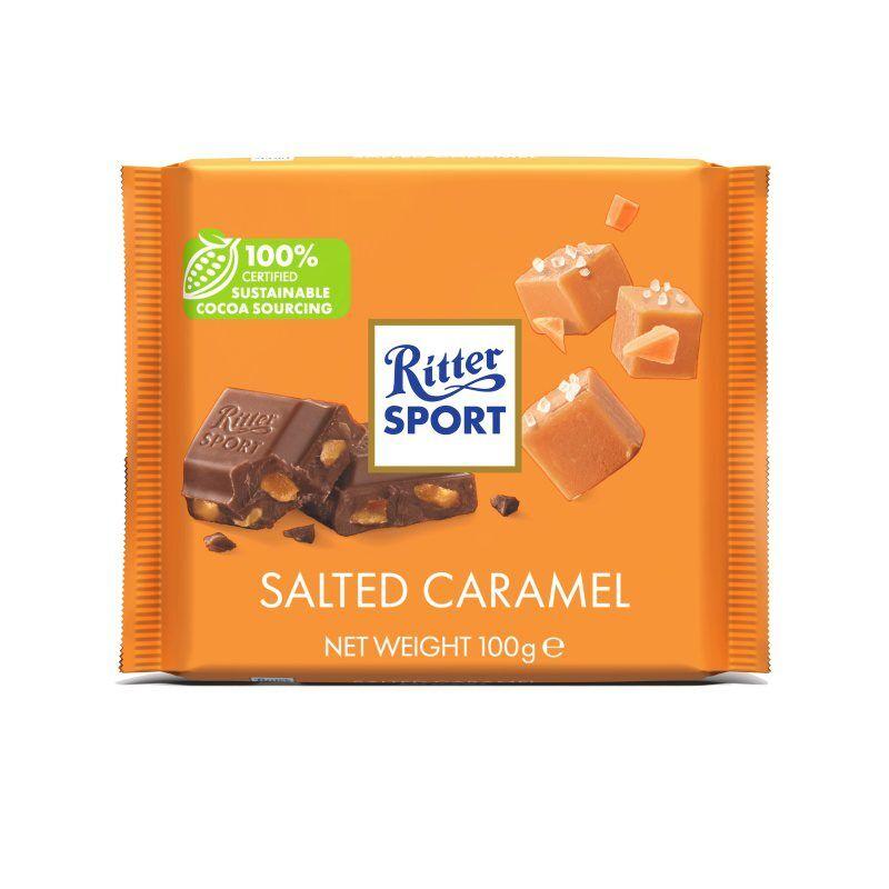Ritter Čokolada slana karamela, 100 g