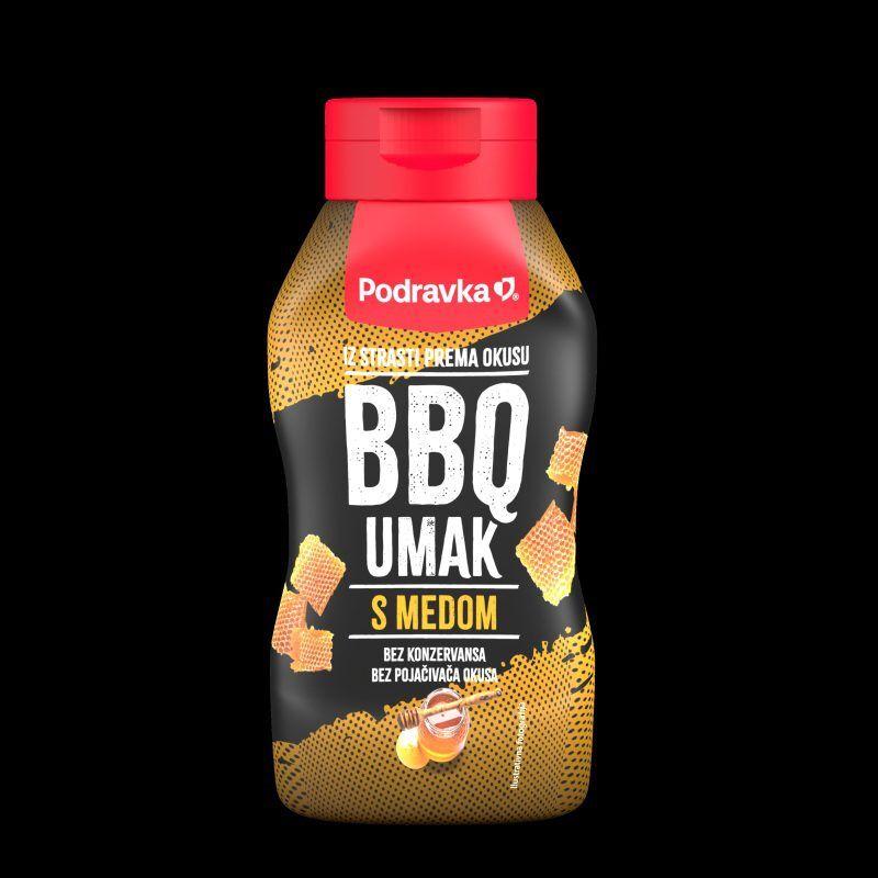 Podravka BBQ umak med, 345 g