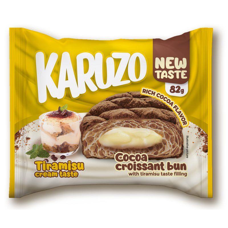 Karuzo Cocoa Croissant, Tiramisu, 82 g