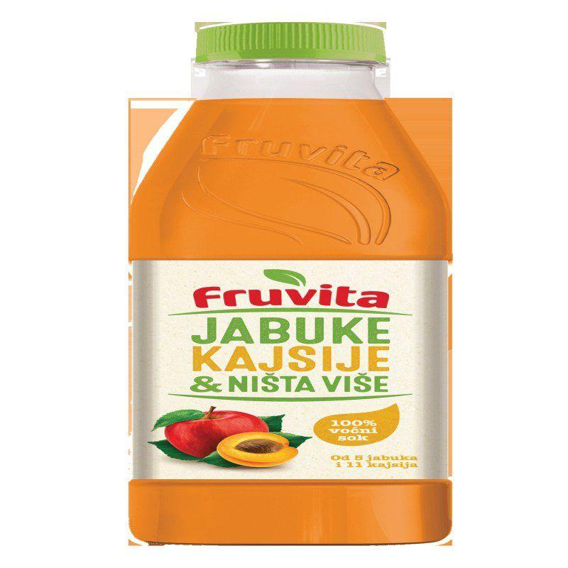 Fruvita Sok Jabuka, kajsija i ništa više, 0.80 l
