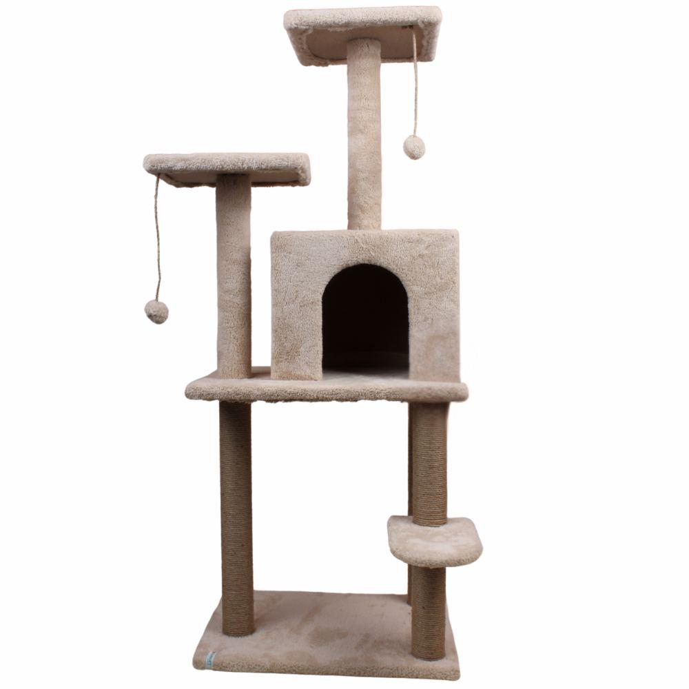 Kućica za mačke Paws & Whiskers, bež