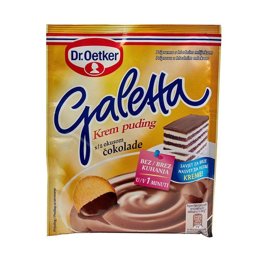 Dr. Oetker Galetta puding čokolada, 100 g