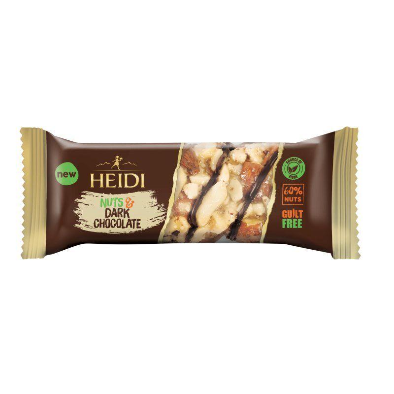 Heidi Bar orašasti plodovi i tamna čokolada, 45 g