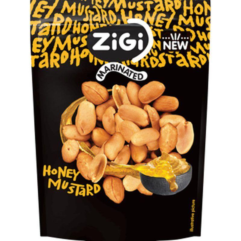 Zigi Marinirani kikiriki, Med-senf, 70 g