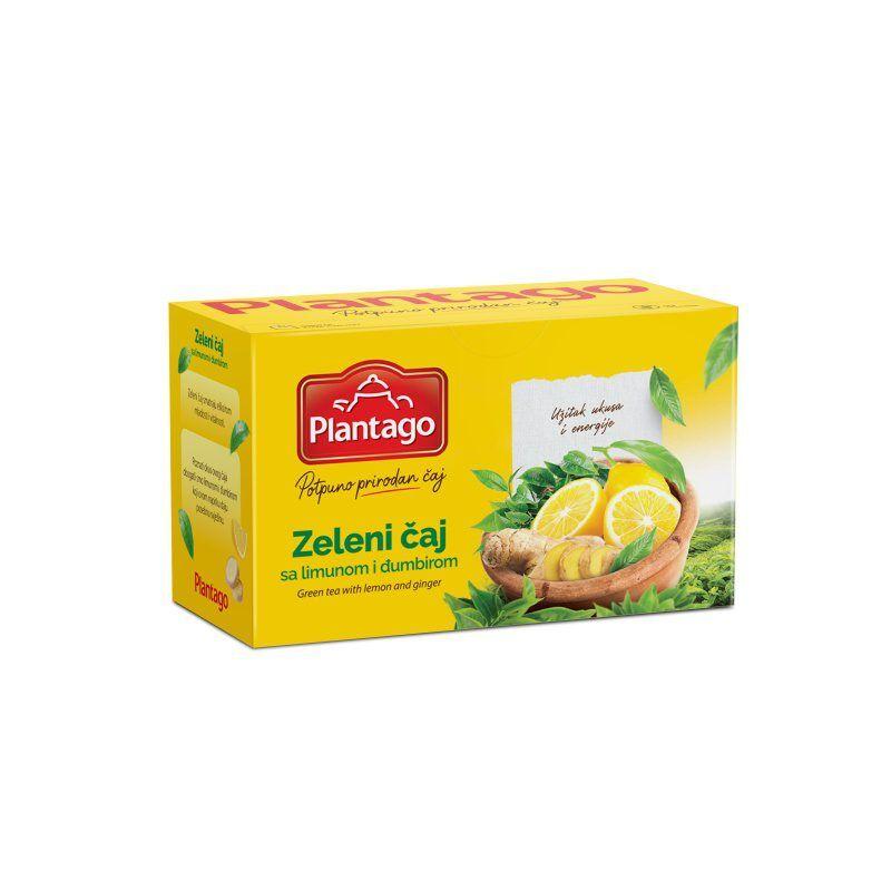 Plantago Zeleni čaj sa limunom, 30 g
