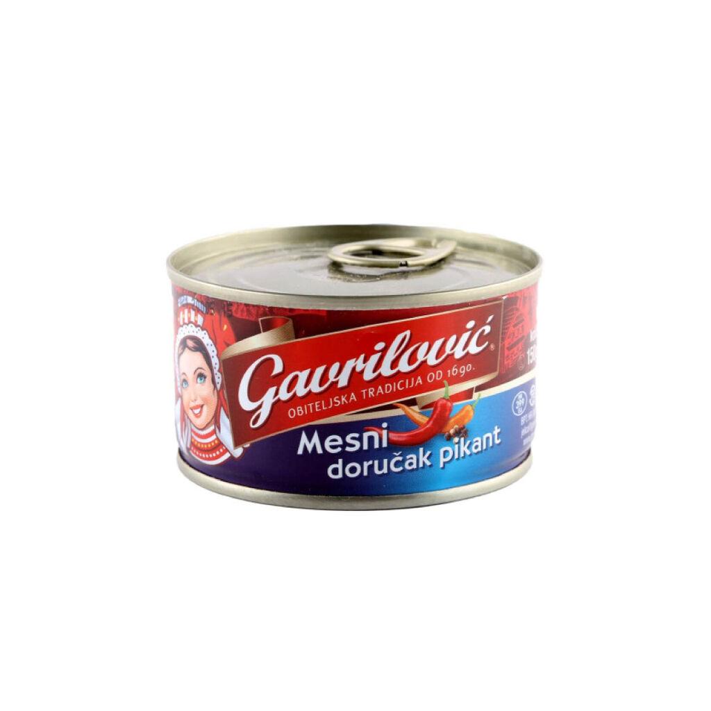 Gavrilović Mesni doručak pikant, 150 g