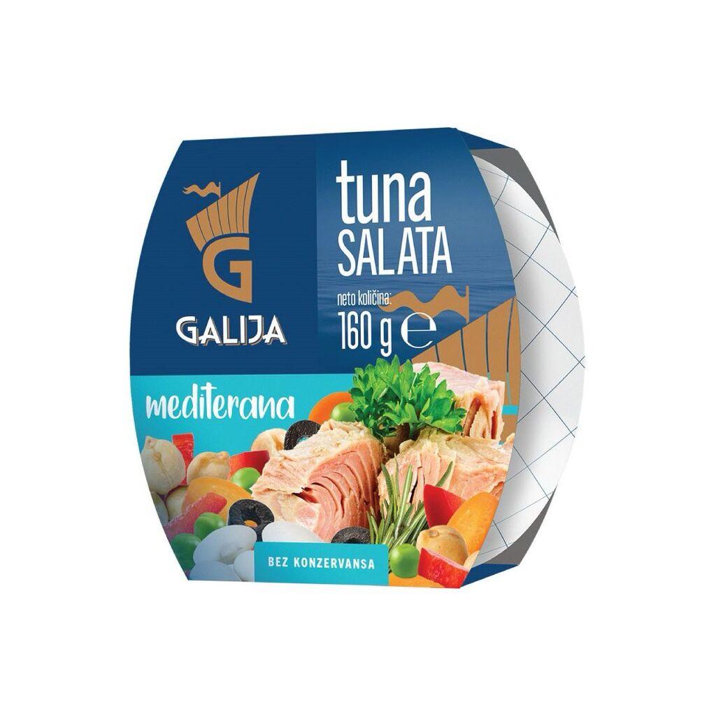 Galija Tuna salata Mediterana, 160 g