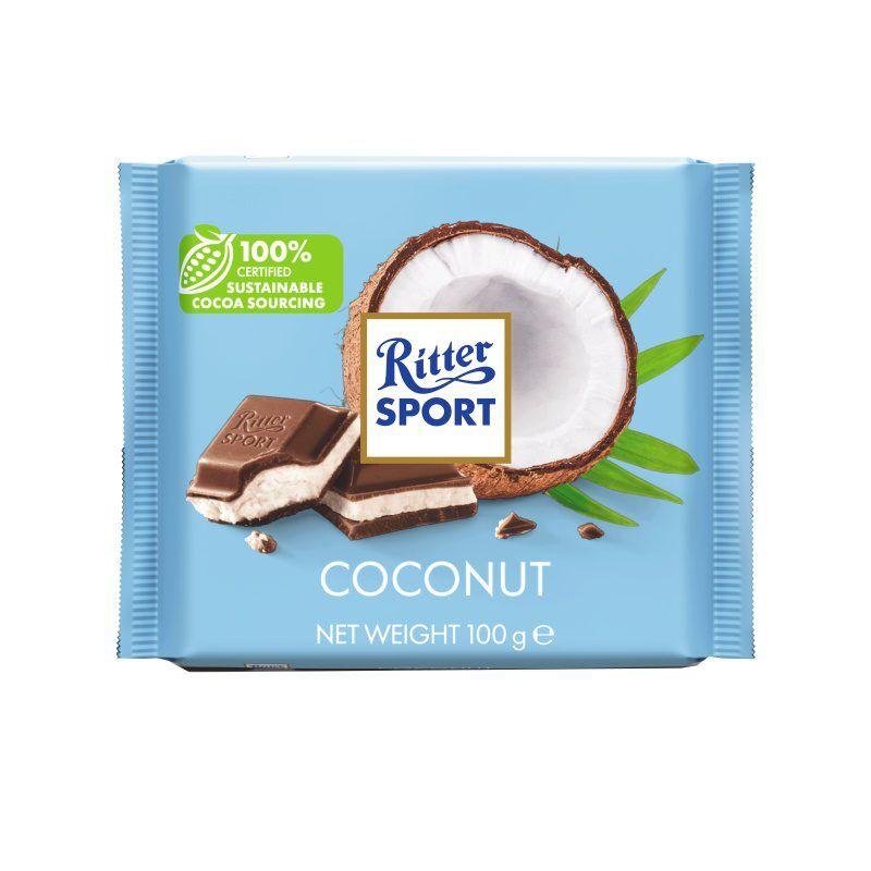 Ritter Čokolada kokos, 100 g