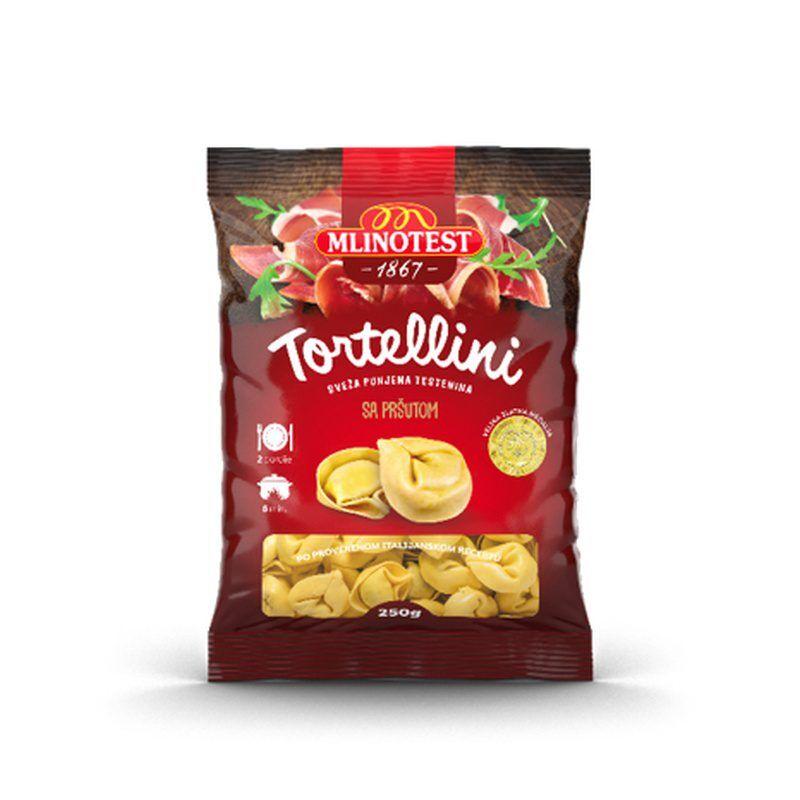 Mlinotest Tortellini s pršutom, 250 g