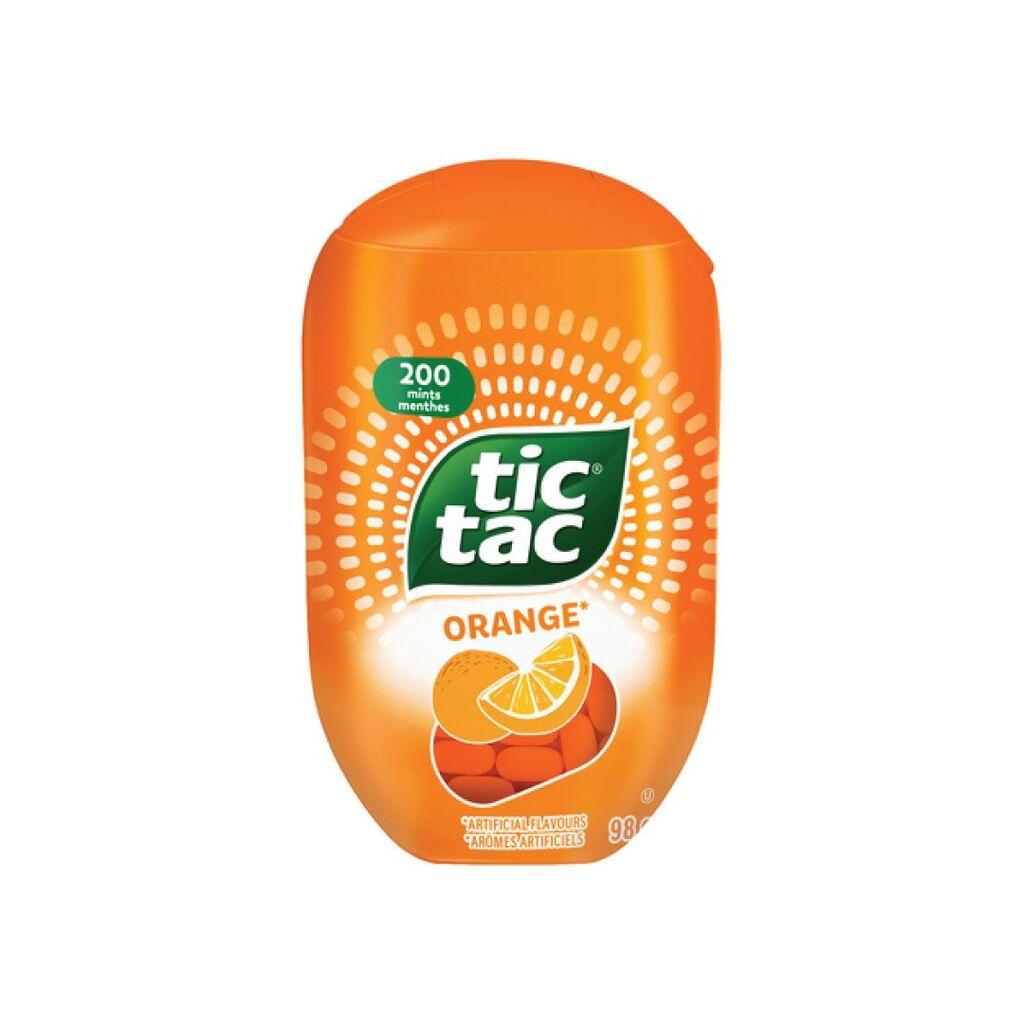 Ferrero Tic Tac bottle orange
