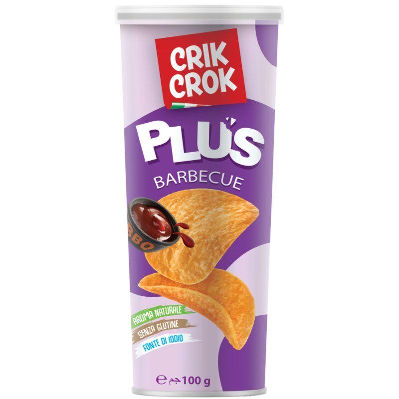 Crik Crok Plus Čips roštilj, 100 g