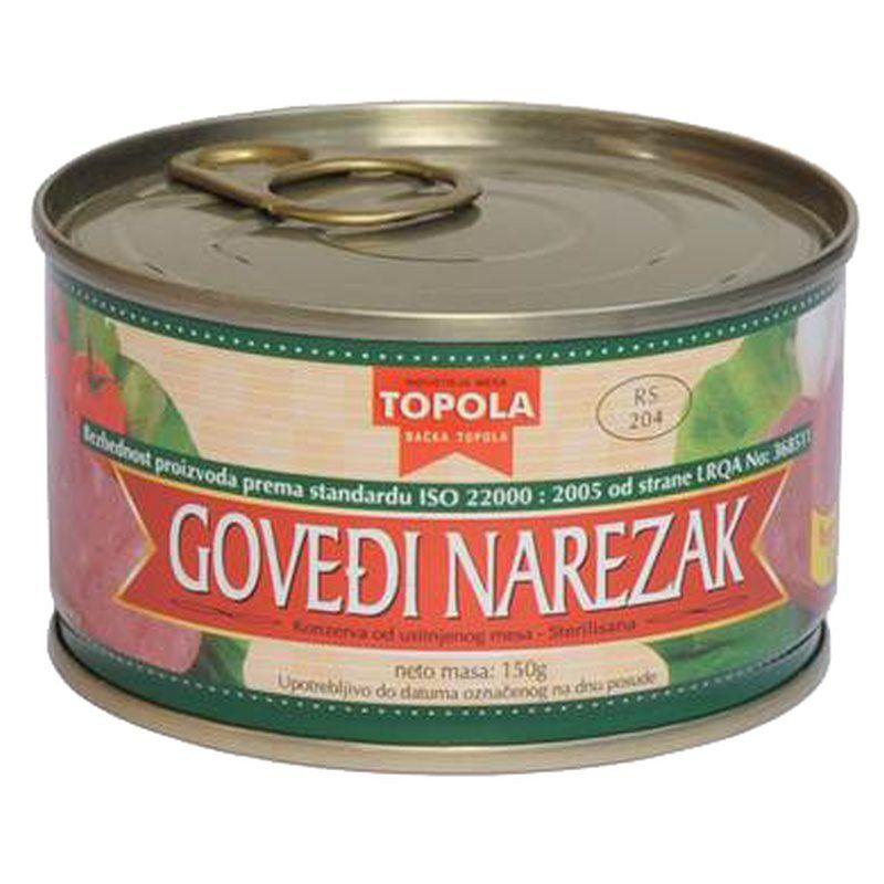 Topola Goveđi narezak, 150 g