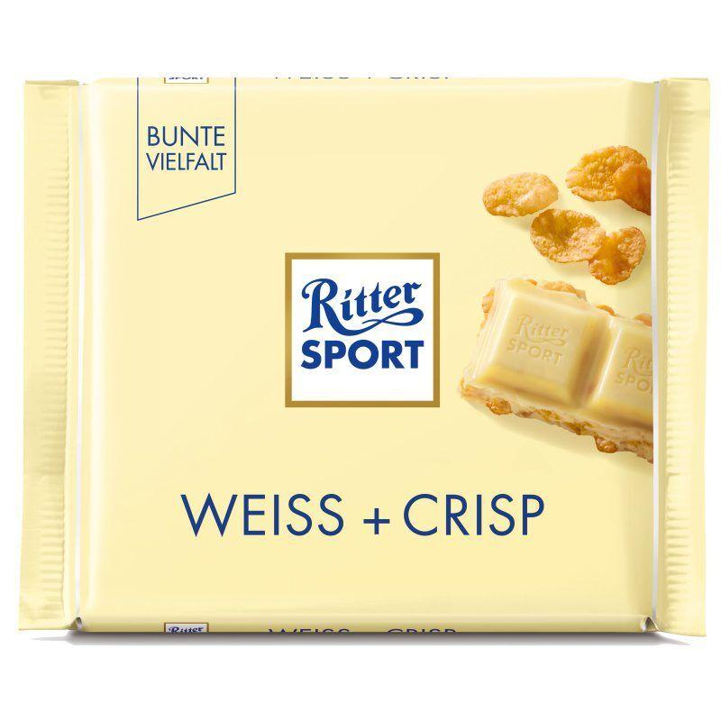 Ritter Bijela hrskava čokolada, 100 g