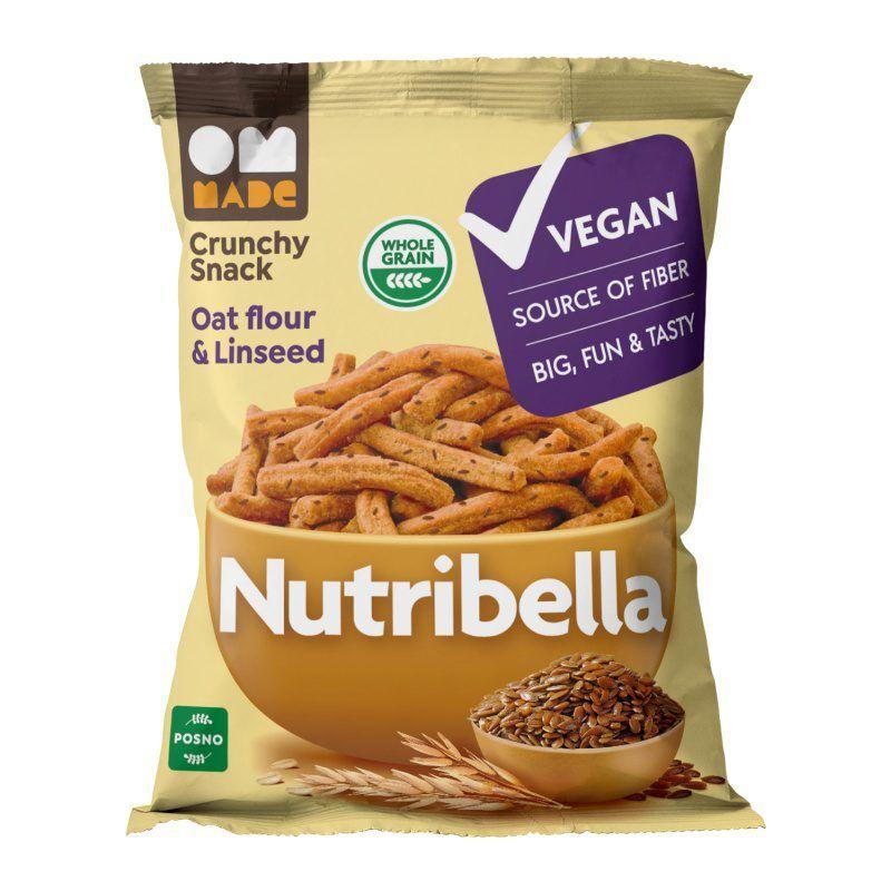 Nutribella Grisini sa integralnim brašnom i sjemenom lana, 70 g