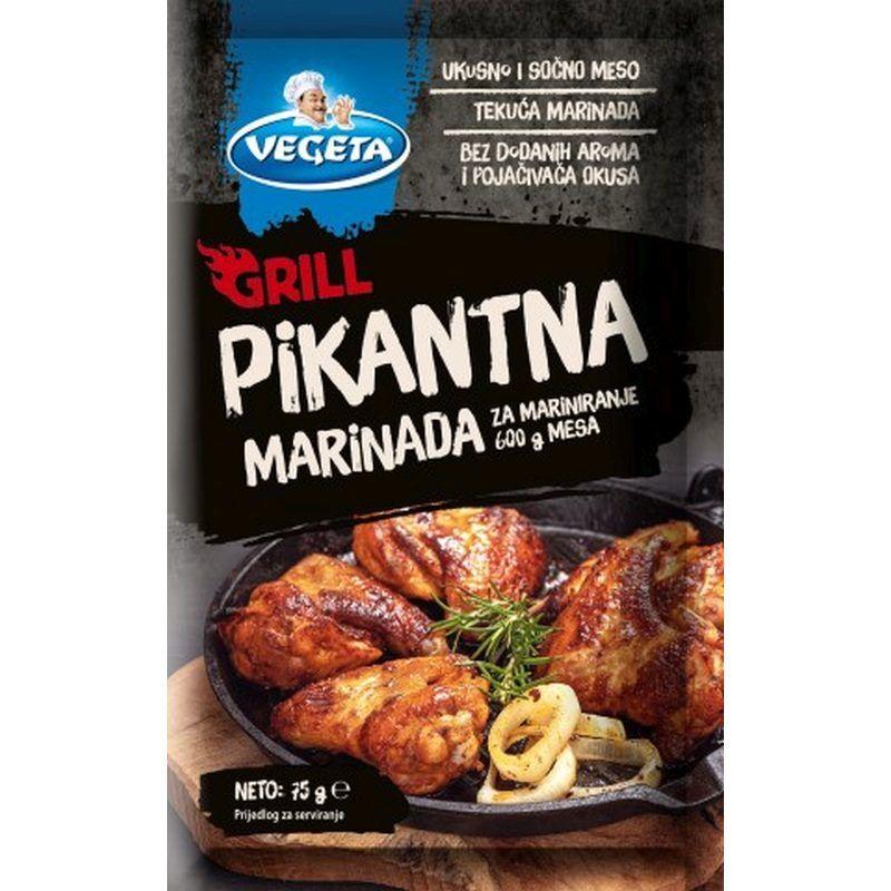 Vegeta Začin grill marinada pikantna, 75 g