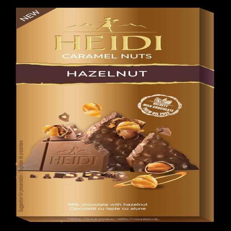 Heidi Caramel nuts lješnjak, 80 g