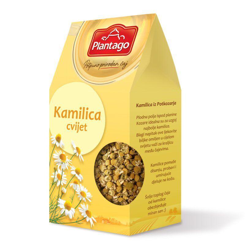 Plantago Čaj Kamilica cvijet, 40 g