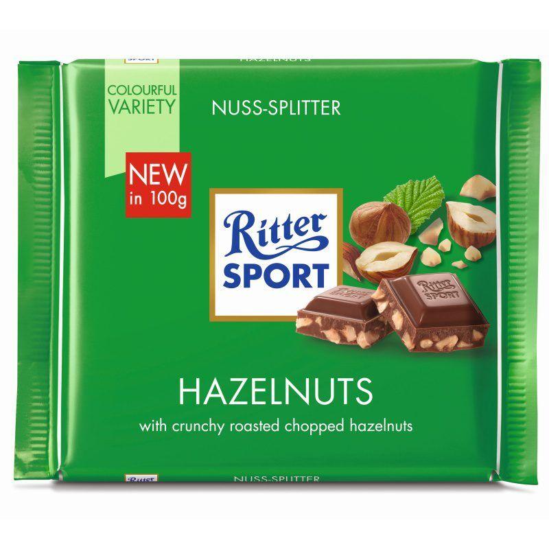 Ritter Čokolada lješnjak, 100 g