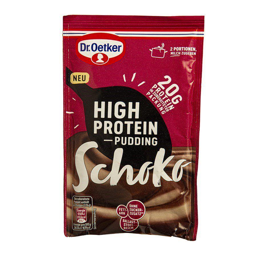 Dr. Oetker Protein puding čokolada, 58 g