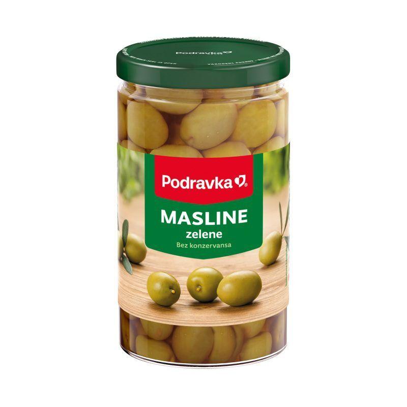 Podravka Zelene masline, 350 g