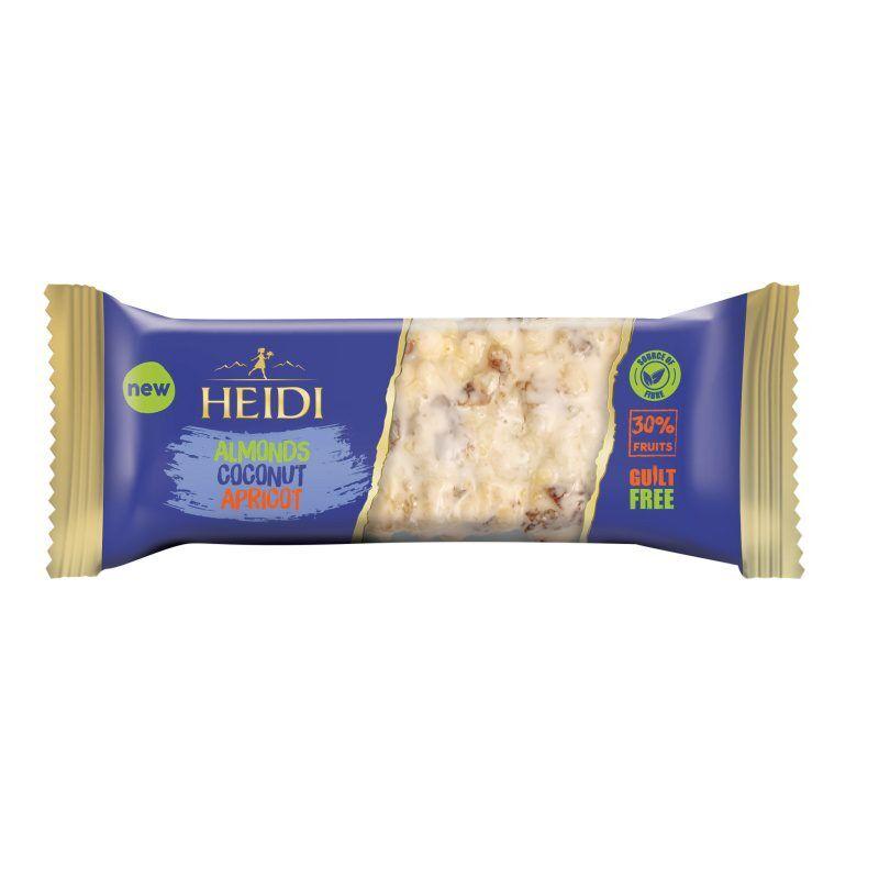 Heidi Bar bademi kokos i marelica, 45 g