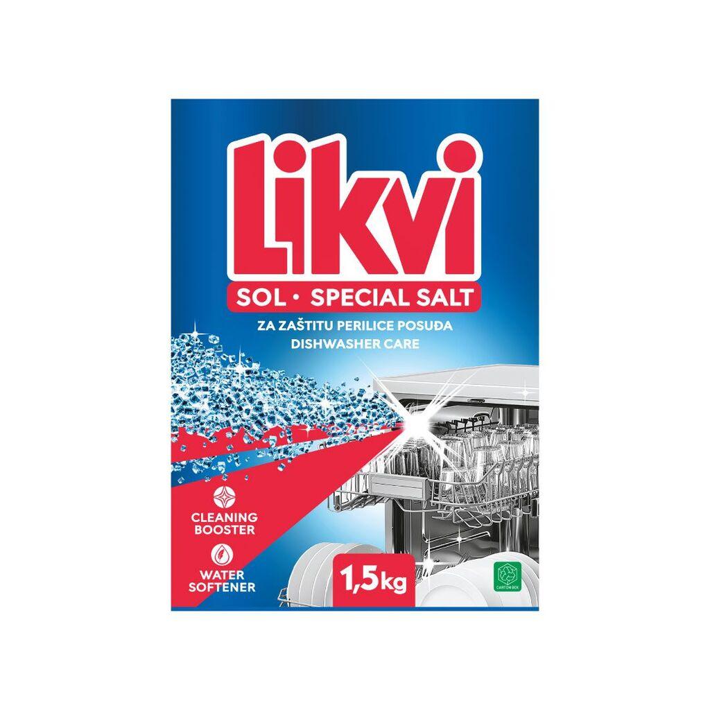 Likvi So za perilicu posuđa, 1.5 kg